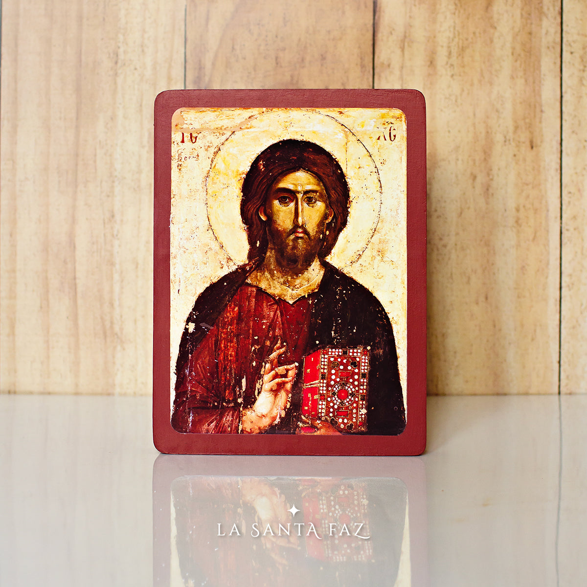 Icono Bizantino del Pantocrator de Hilandar