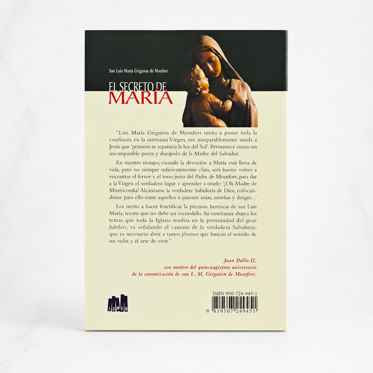 Libro El secreto de María | San Luis María Grignion de Montfort