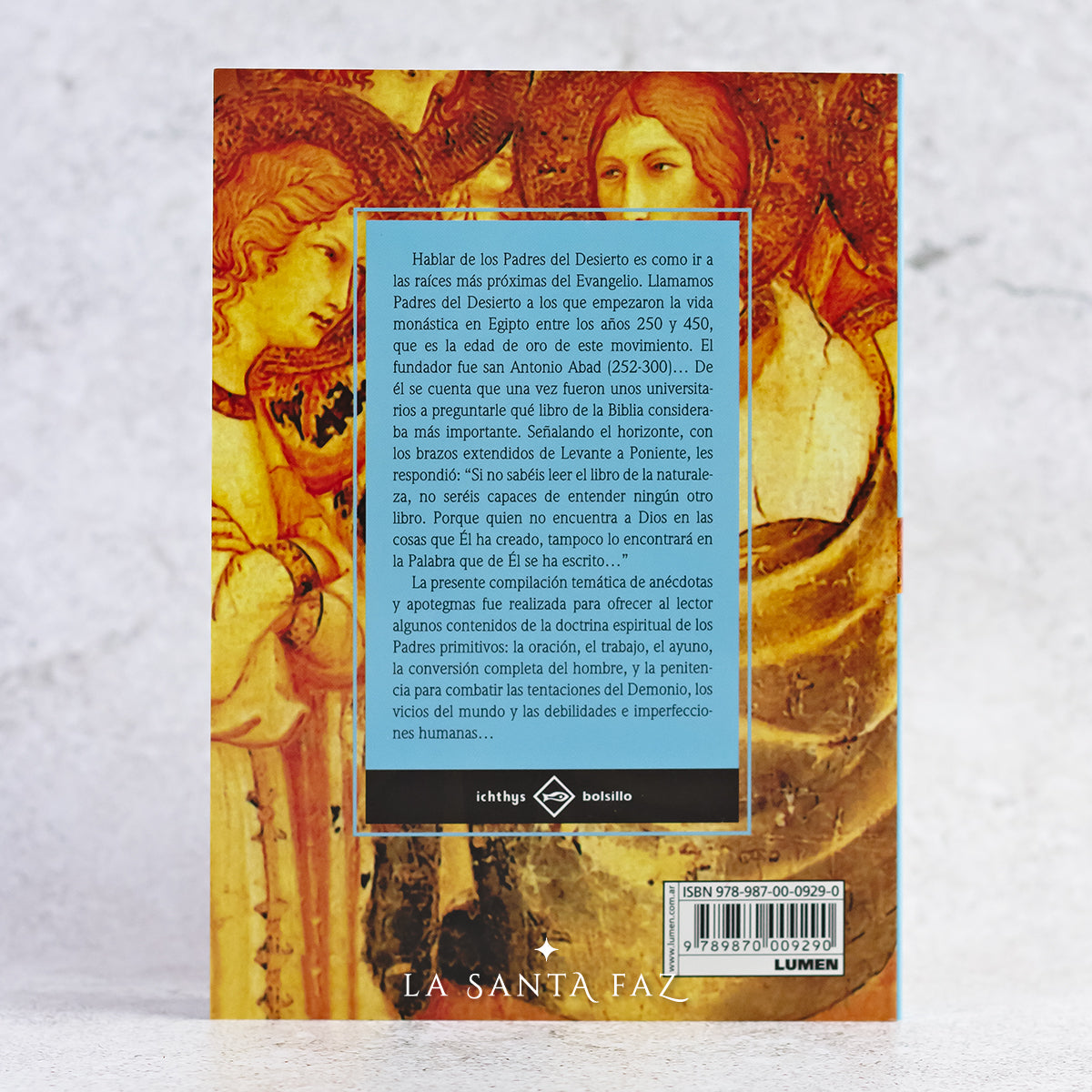 Libro Enseñanzas de los padres del desierto | P. Luis Glinka OFM (comp.)