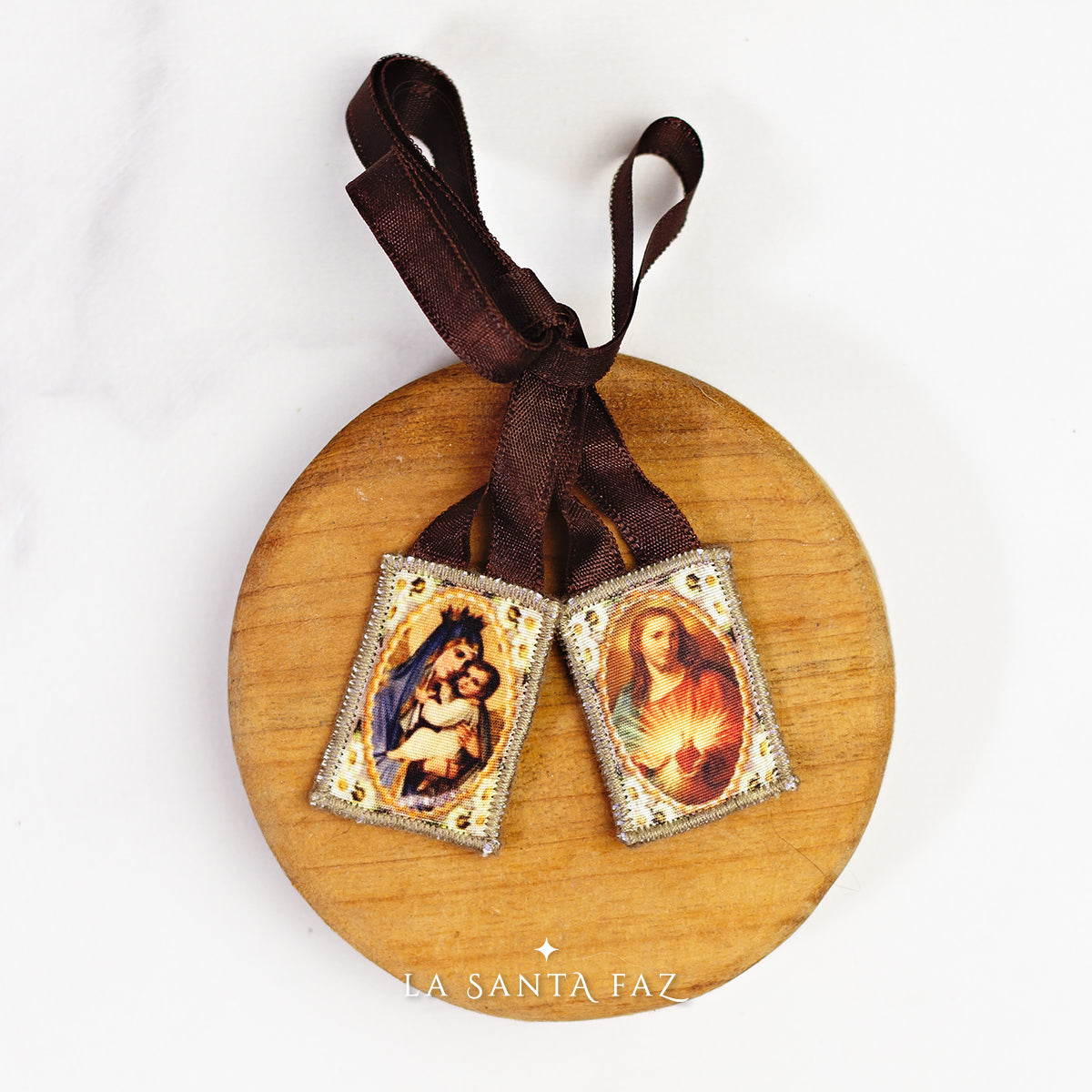 Escapulario Virgen del Carmen de tela