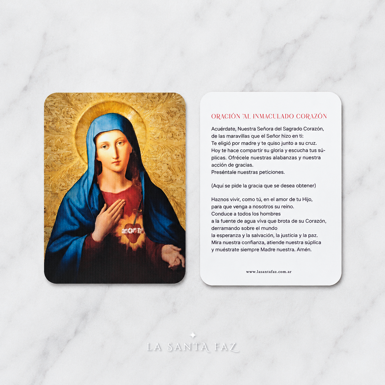 Estampa Inmaculado Corazón de María