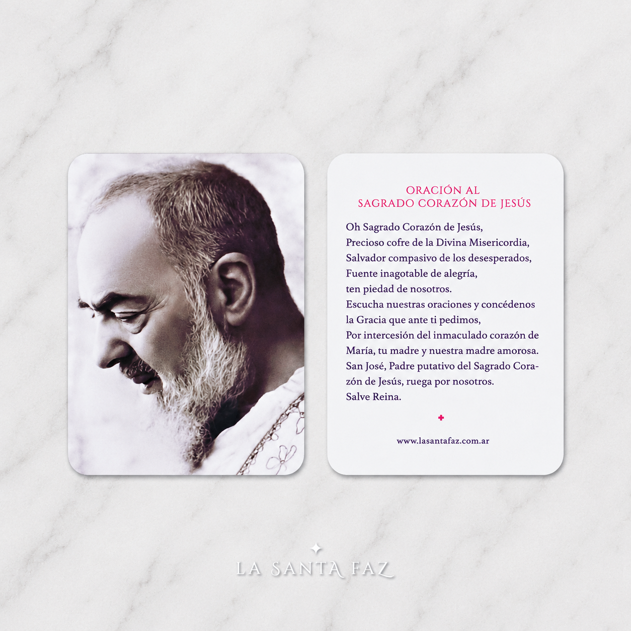 Estampa Padre Pío
