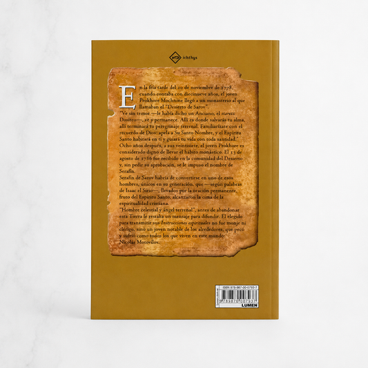 Libro Instrucciones espirituales | Serafín de Sarov