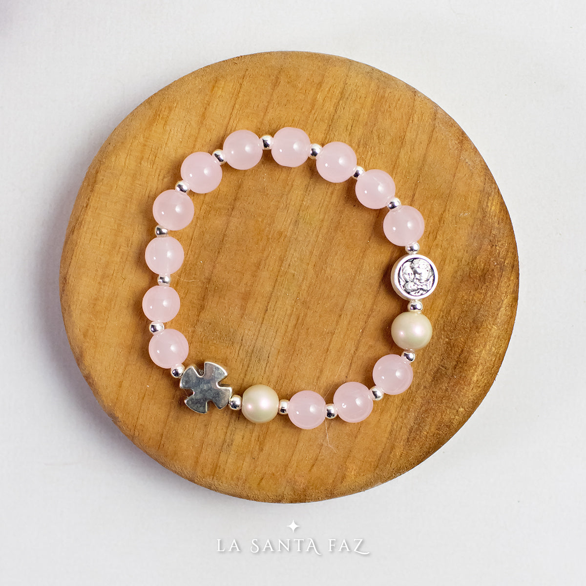 Santo Rosario de pulsera Regina