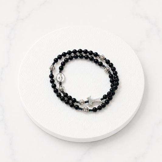 Santo Rosario de pulsera — Tau
