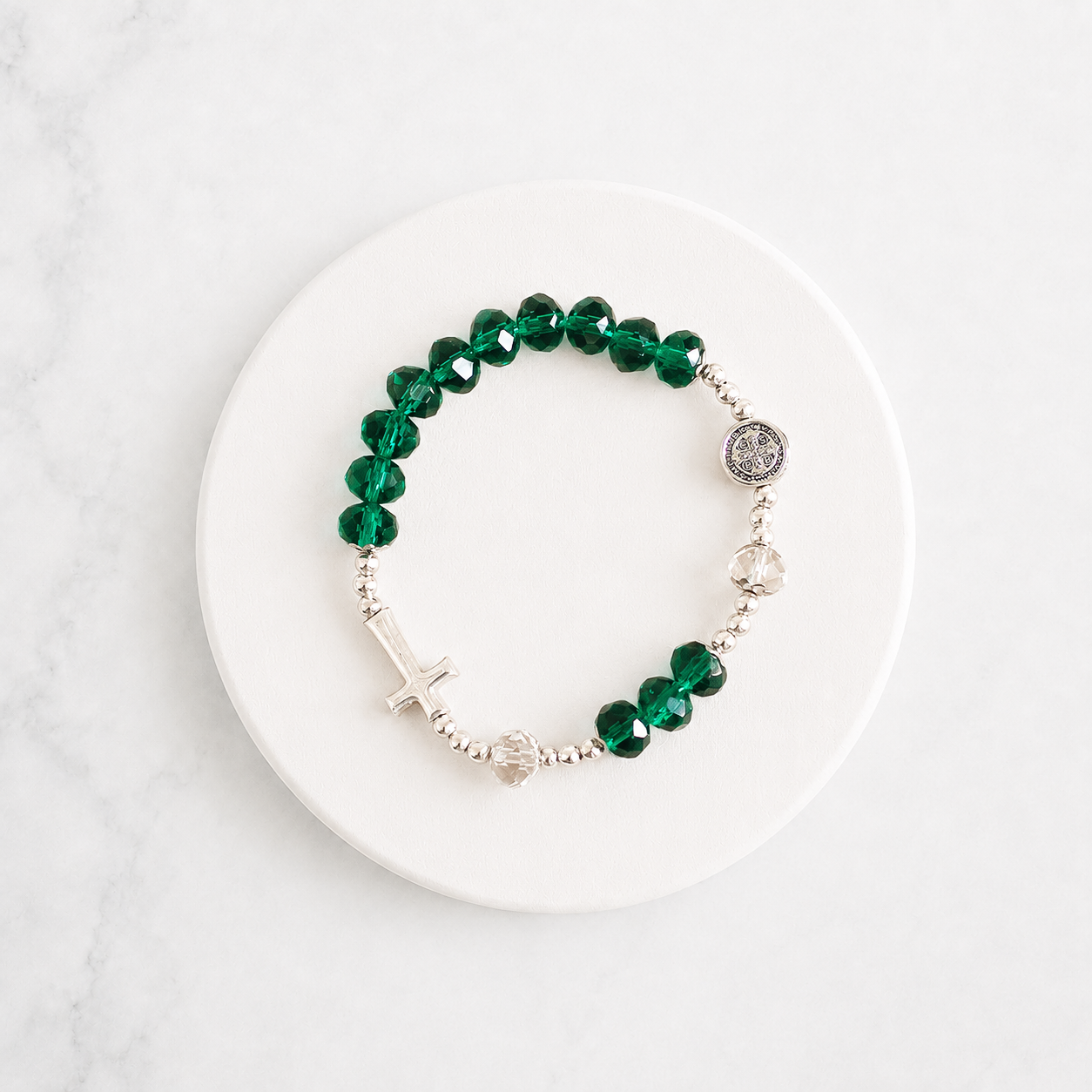 Santo Rosario de pulsera — San Benito