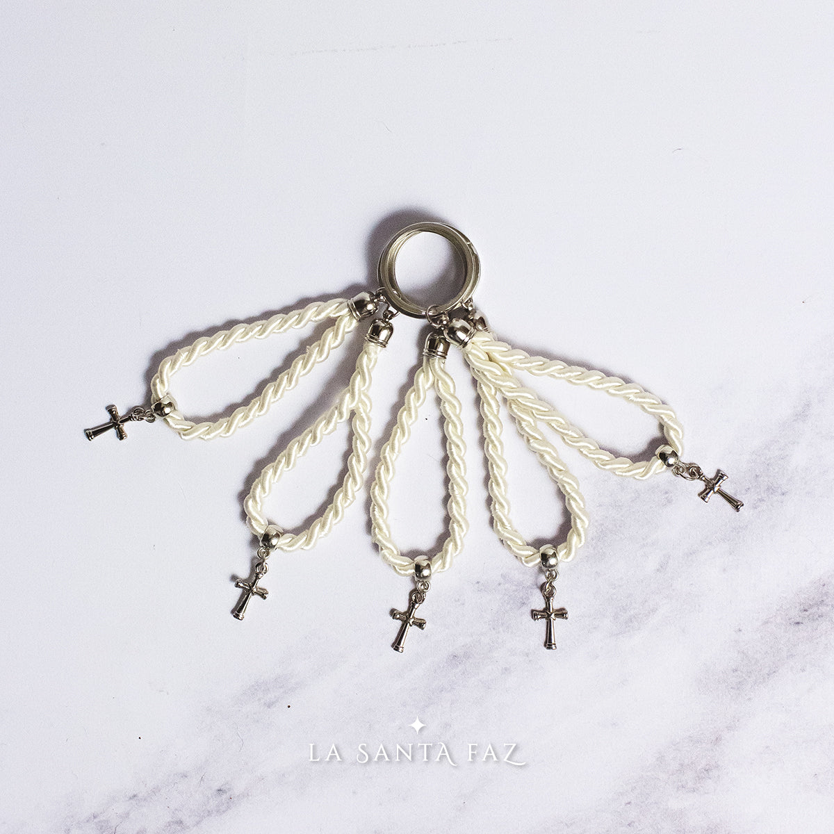 Souvenir para Bautismo Martyrika x5 | Llavero cruz
