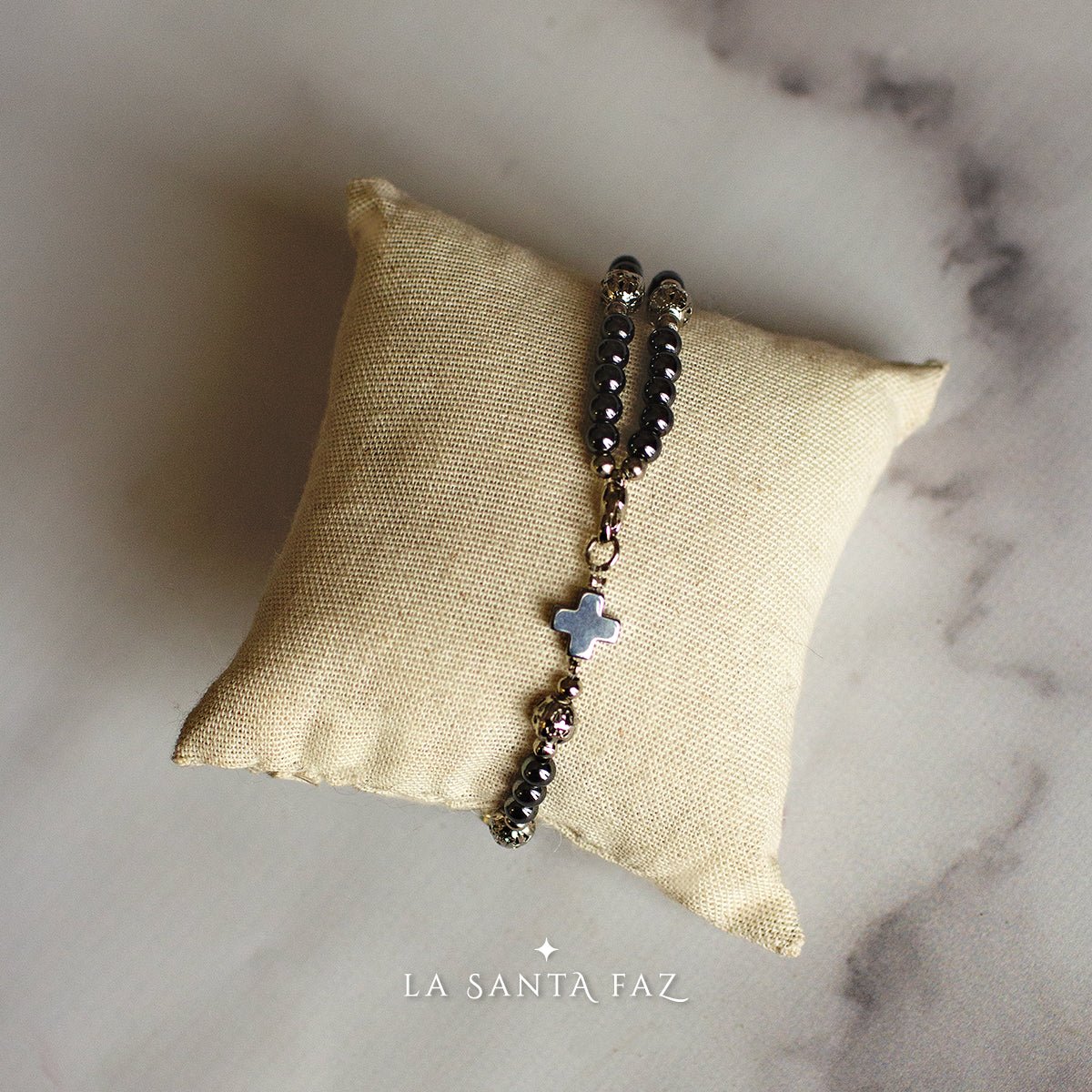 Santo Rosario de pulsera San Benito