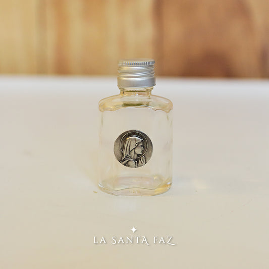 Botellita para agua bendita Virgen Orante