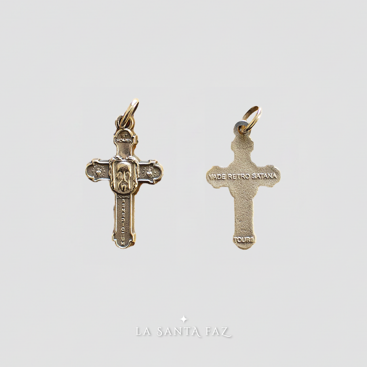 Cruz de la Santa Faz Plata 925