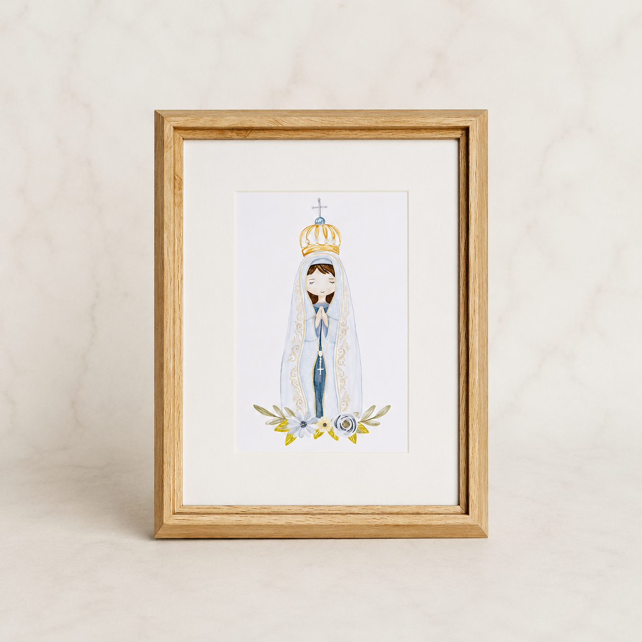 Cuadro de la Virgen de Fátima