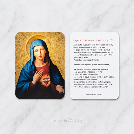 Estampa Inmaculado Corazón de María