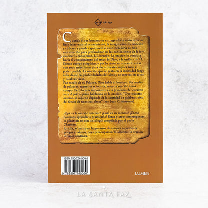 Libro La oración interior | Antología de autores espirituales