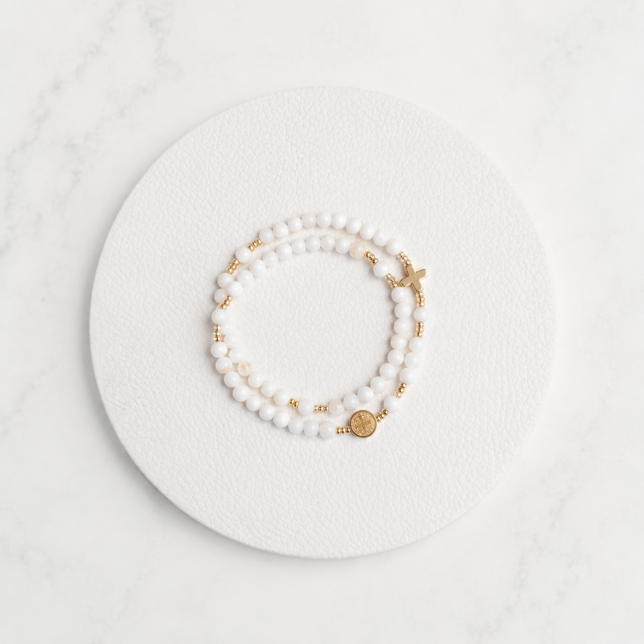 Santo Rosario de pulsera — San Benito