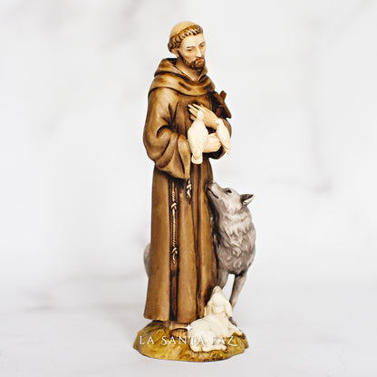 Estatuilla de San Francisco de Asís
