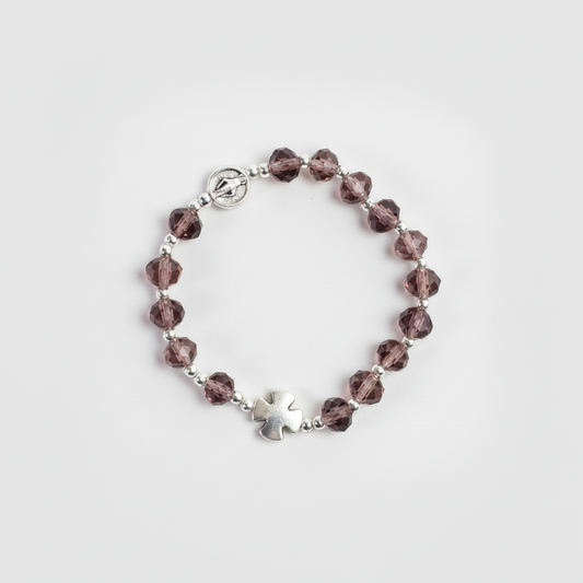Santo Rosario de pulsera Cecilia