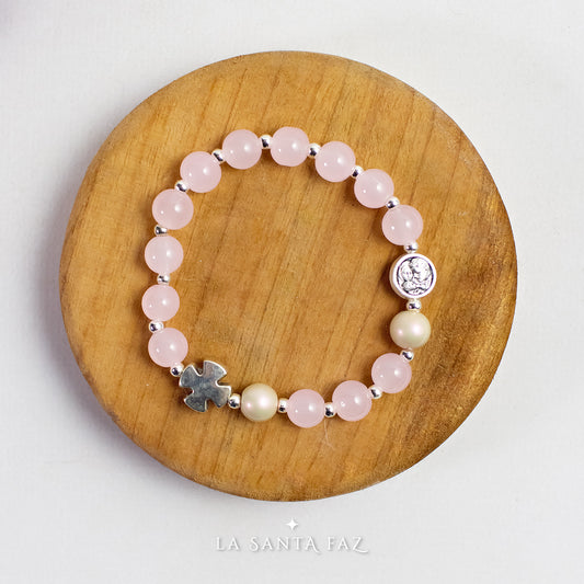 Santo Rosario de pulsera Regina