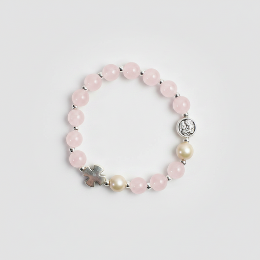 Santo Rosario de pulsera Regina