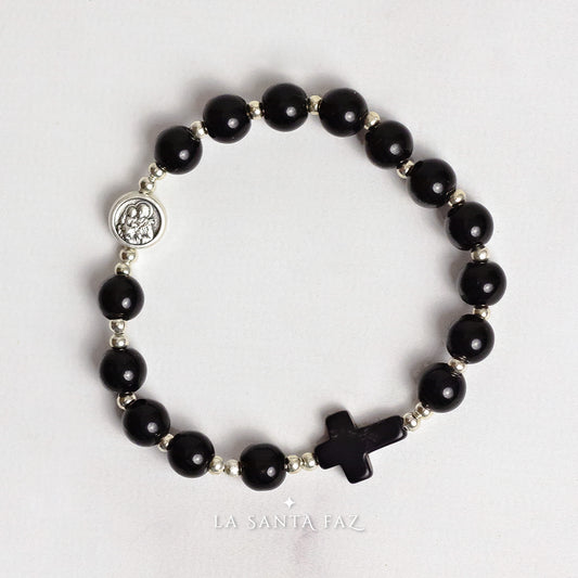 Santo Rosario de pulsera San José