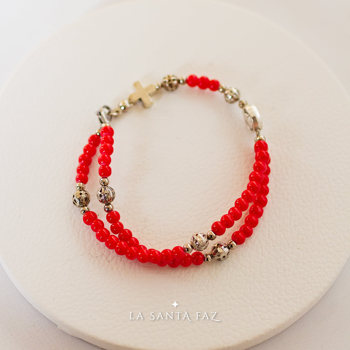 Santo Rosario de pulsera Divina Misericordia