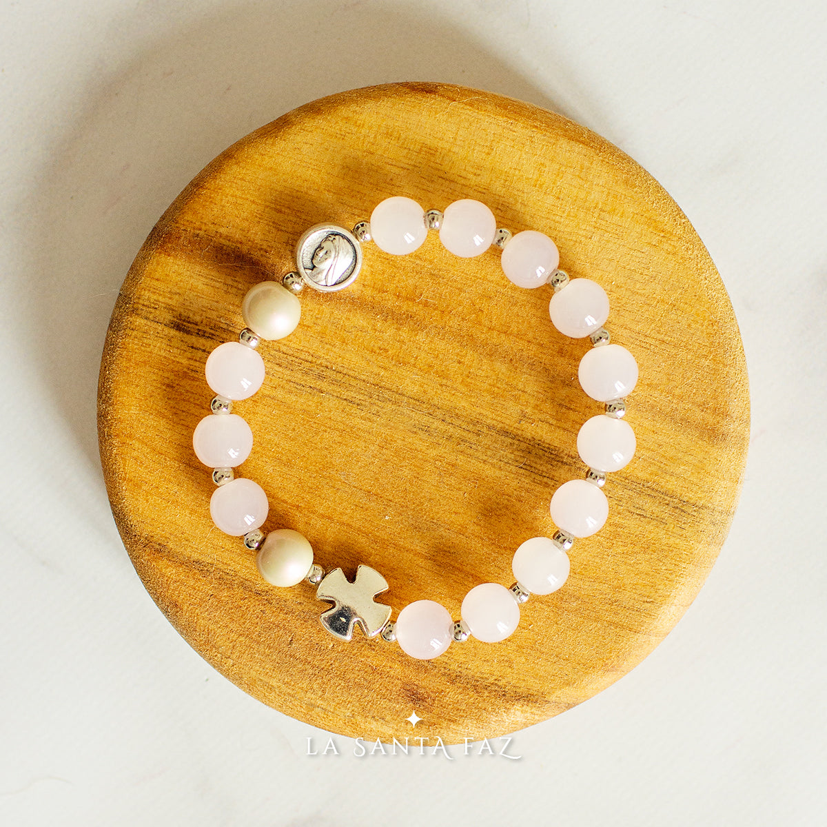 Santo Rosario de pulsera Regina