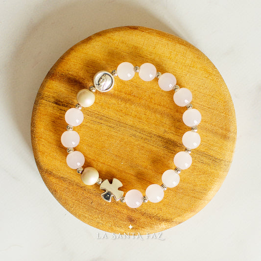 Santo Rosario de pulsera Regina