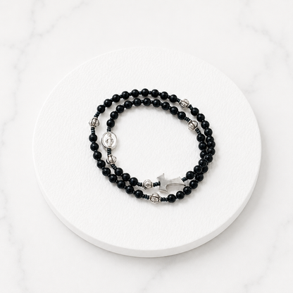 Santo Rosario de pulsera — Tau