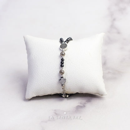 Santo Rosario de pulsera San Benito