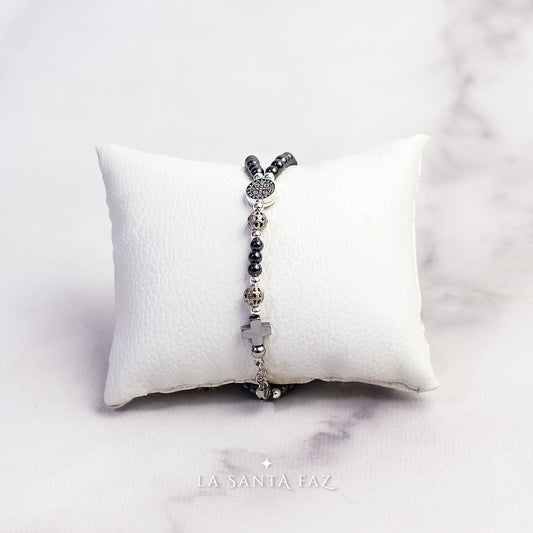Santo Rosario de pulsera San Benito