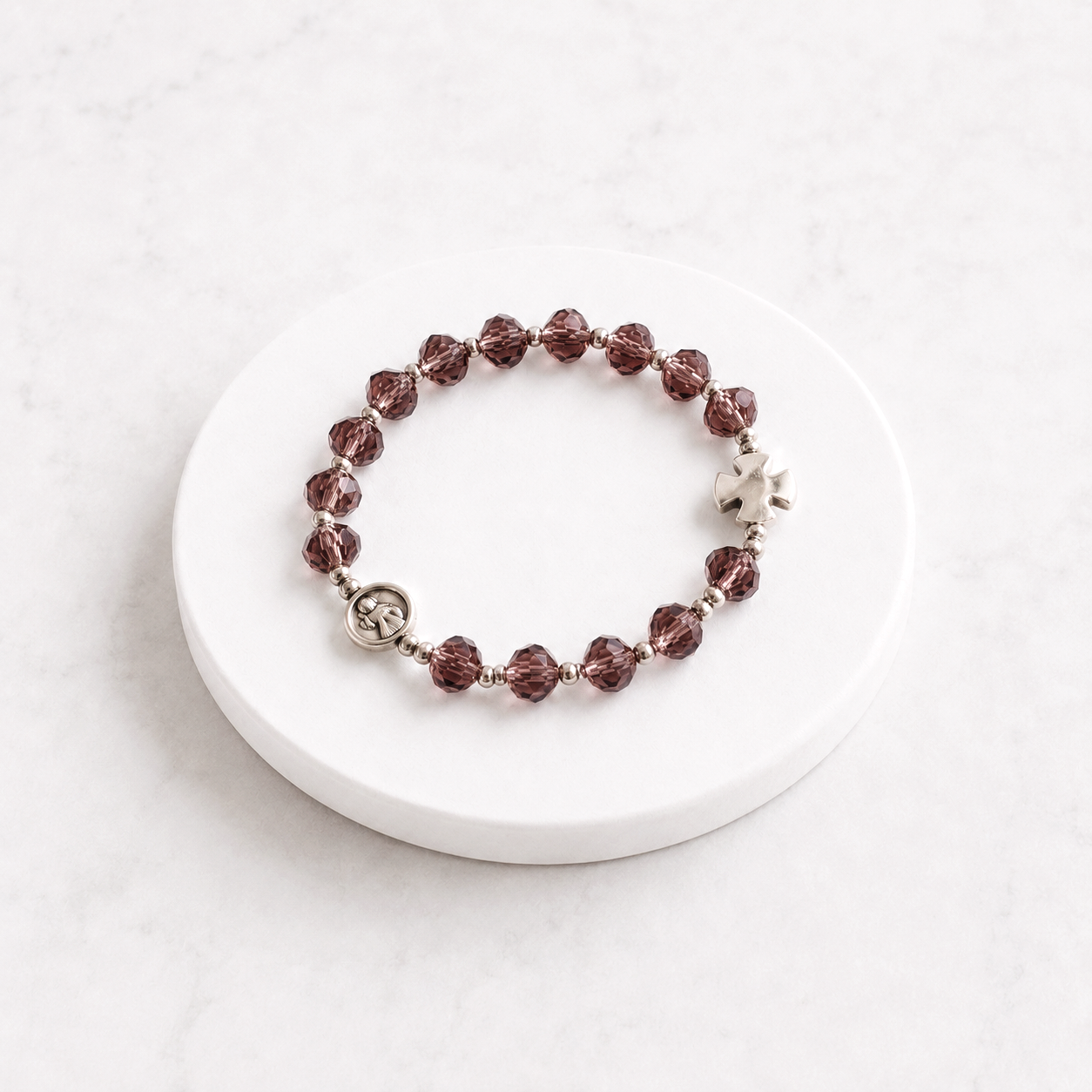 Santo Rosario de pulsera — Cecilia
