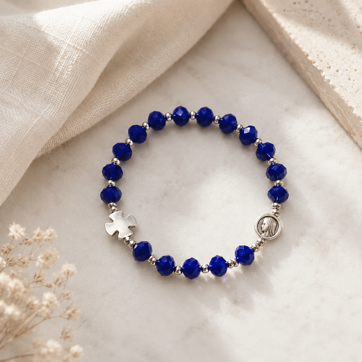 Santo Rosario de pulsera — Inés