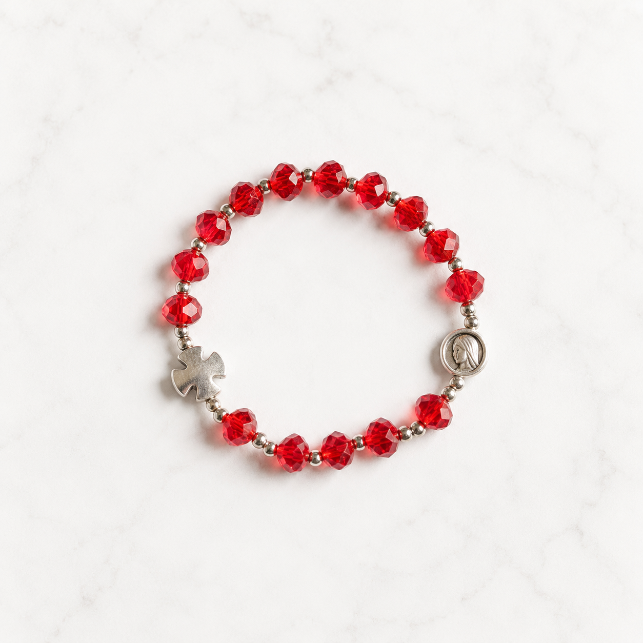 Santo Rosario de pulsera — Inés