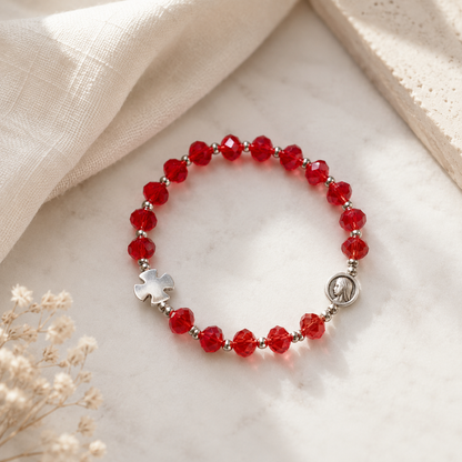 Santo Rosario de pulsera — Inés