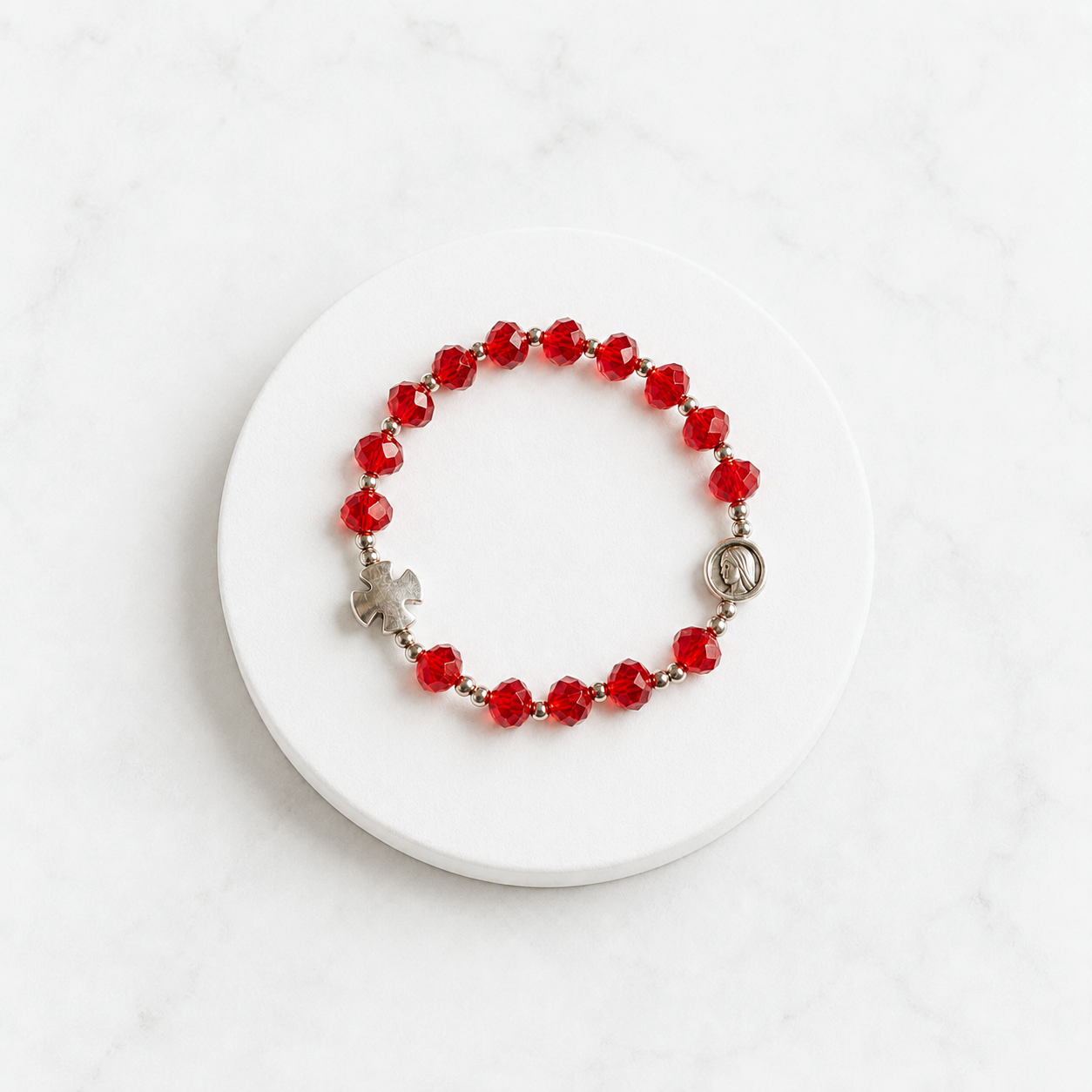 Santo Rosario de pulsera — Inés