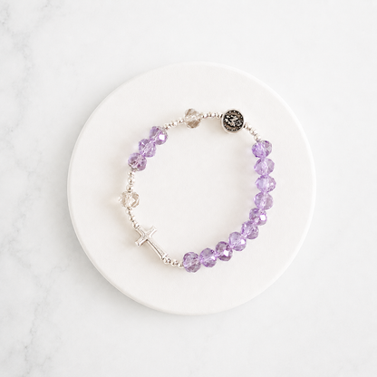 Santo Rosario de pulsera — Medalla Milagrosa