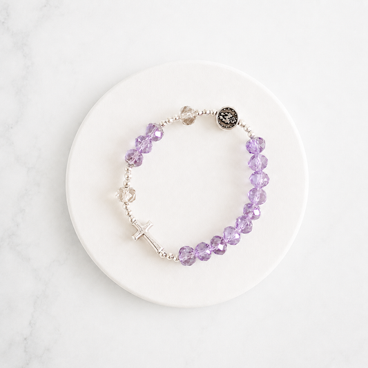 Santo Rosario de pulsera — Medalla Milagrosa
