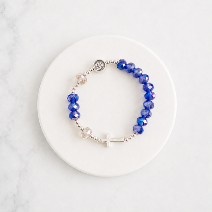 Santo Rosario de pulsera — Sagrada Familia y San José
