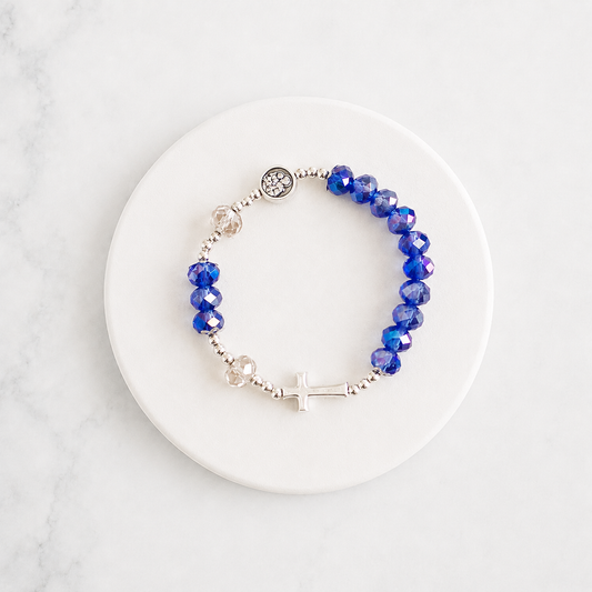 Santo Rosario de pulsera — Sagrada Familia y San José
