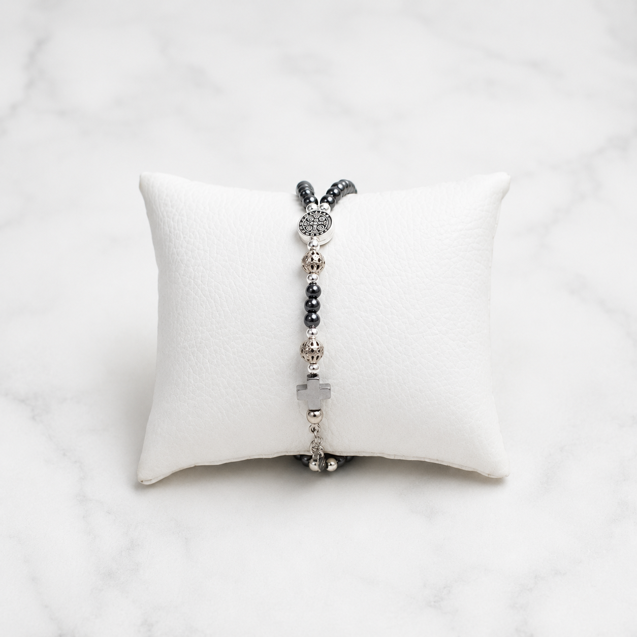 Santo Rosario de pulsera — San Benito