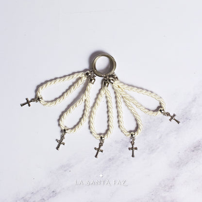 Souvenir para Bautismo Martyrika x5 | Llavero cruz