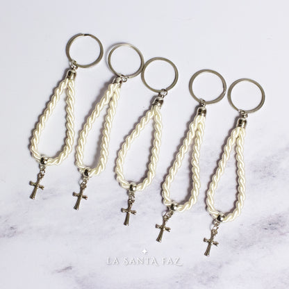 Souvenir para Bautismo Martyrika x5 | Llavero cruz