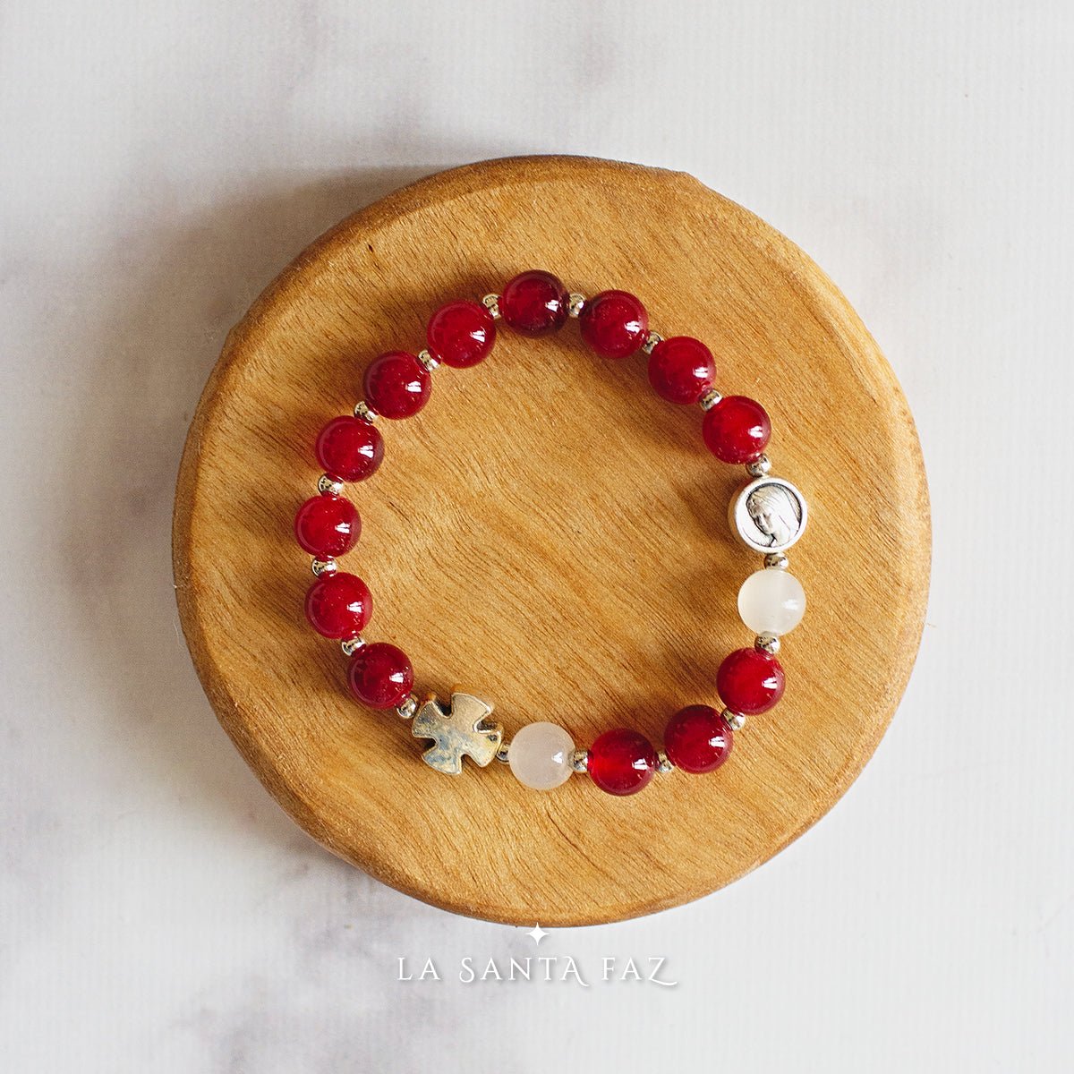 Santo Rosario de pulsera Regina
