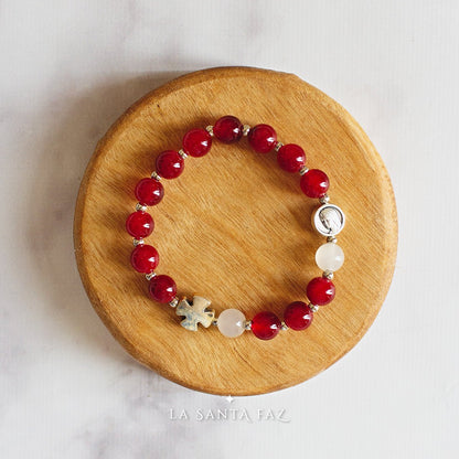 Santo Rosario de pulsera Regina