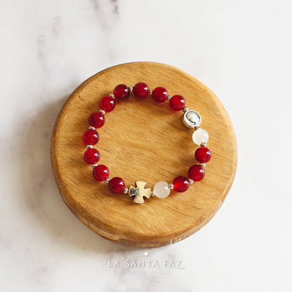 Santo Rosario de pulsera Regina